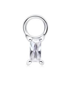 CZ Silver Charms CH-351